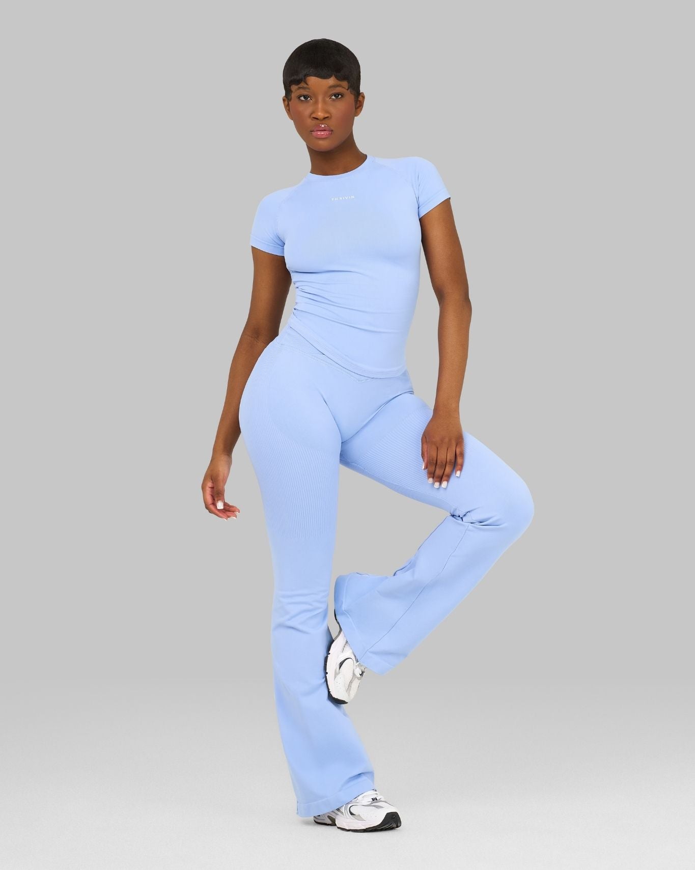 CORE IMPACT V-Waist Flared Leggings Glacier