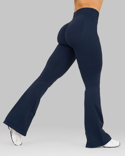 CORE IMPACT V-Waist Flared Leggings Midnight Navy