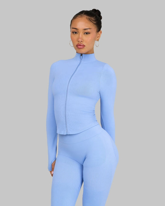 CORE IMPACT Sculpting Seamless Jacket Glacier
