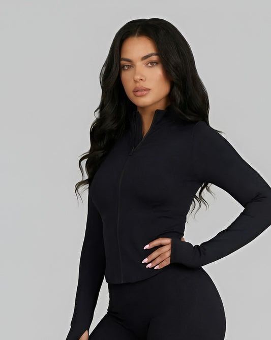 CORE IMPACT Sculpting Seamless Jacket Night Black